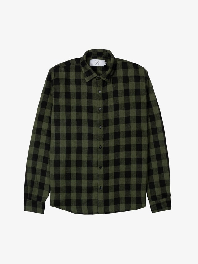 Camisa Xadrez Verde